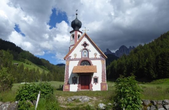 Ranuikirchlein in st. Magdalena Villnöss nachher